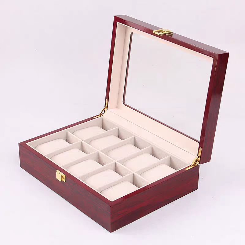Luxury Watch Grade - 10칸 고급 원목 시계 보관함 10