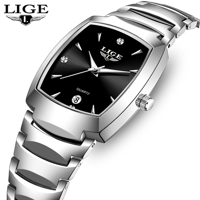 Luxury Watch And Bracelet - LIGE 시계 여성 비즈니스 럭셔리 숙녀