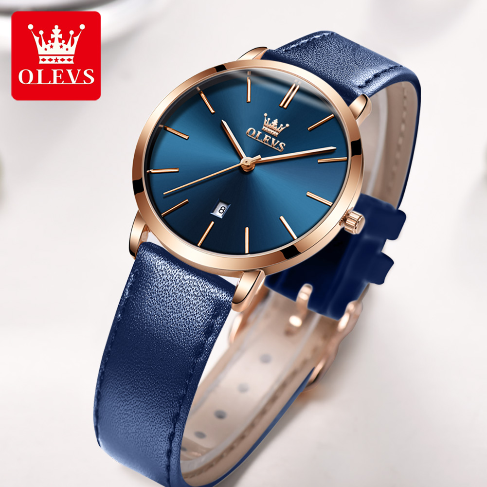 OLEVS 패션 울트라 얇은 여성 시계 여성을위한 최고 - Luxury Watch With Leather Strap 리뷰 및 가격