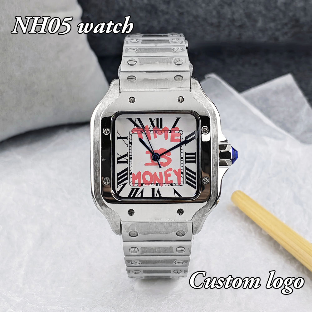 새로운 NH05 스퀘어 시계 시간은 돈이다 시계 여성용 - Luxury Watch And Bracelet 리뷰 및 가격