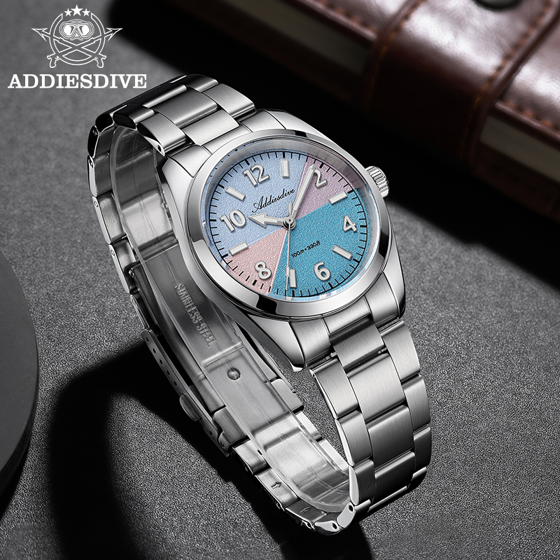 ADDIESDIVE 사파이어 글래스 시계 여성용 새로운 - Luxury Watch Packaging Box 리뷰 및 가격