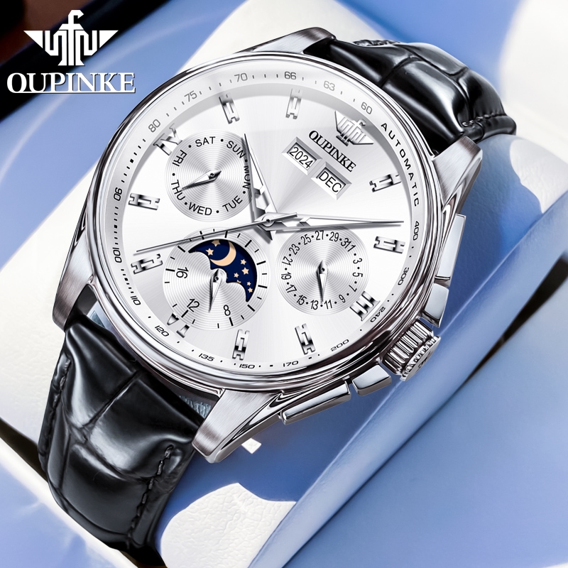 OUPINKE 3189 남성 시계 브랜드 럭셔리 캘린더 - Chronograph Flyback Watch 리뷰 및 가격