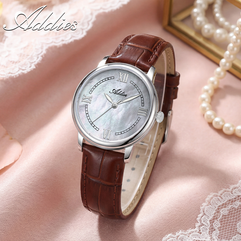 ADDIES 가죽 쿼츠 여성 시계 새로운 럭셔리 32m - Luxury Watch Packaging Box 리뷰 및 가격