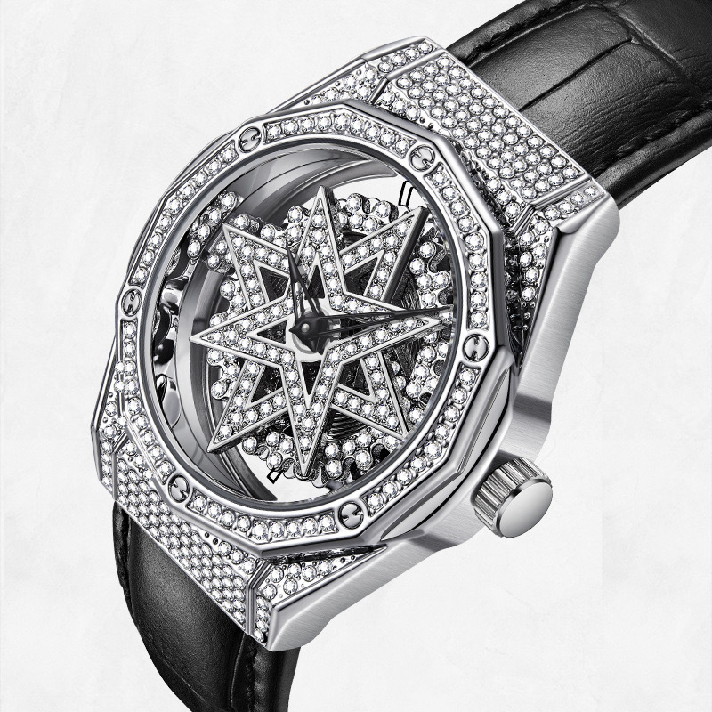 2024 마크 페어고래 패션 아이스 워치, 럭셔리 가죽 - Luxury Watch With Leather Strap 리뷰 및 가격
