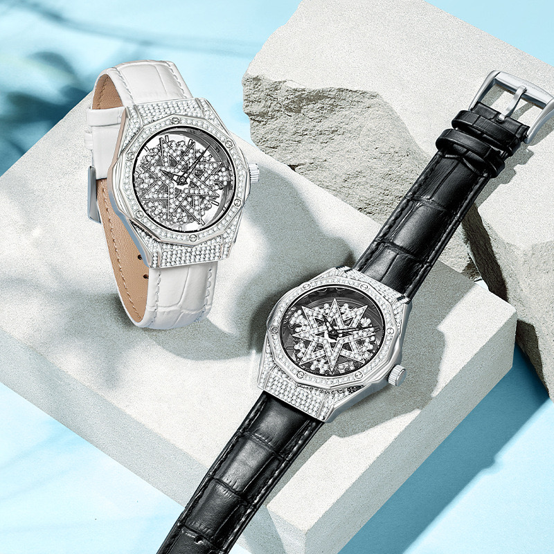 2024 마크 페어고래 패션 아이스 워치, 럭셔리 가죽 - Luxury Watch With Leather Strap 리뷰 및 가격