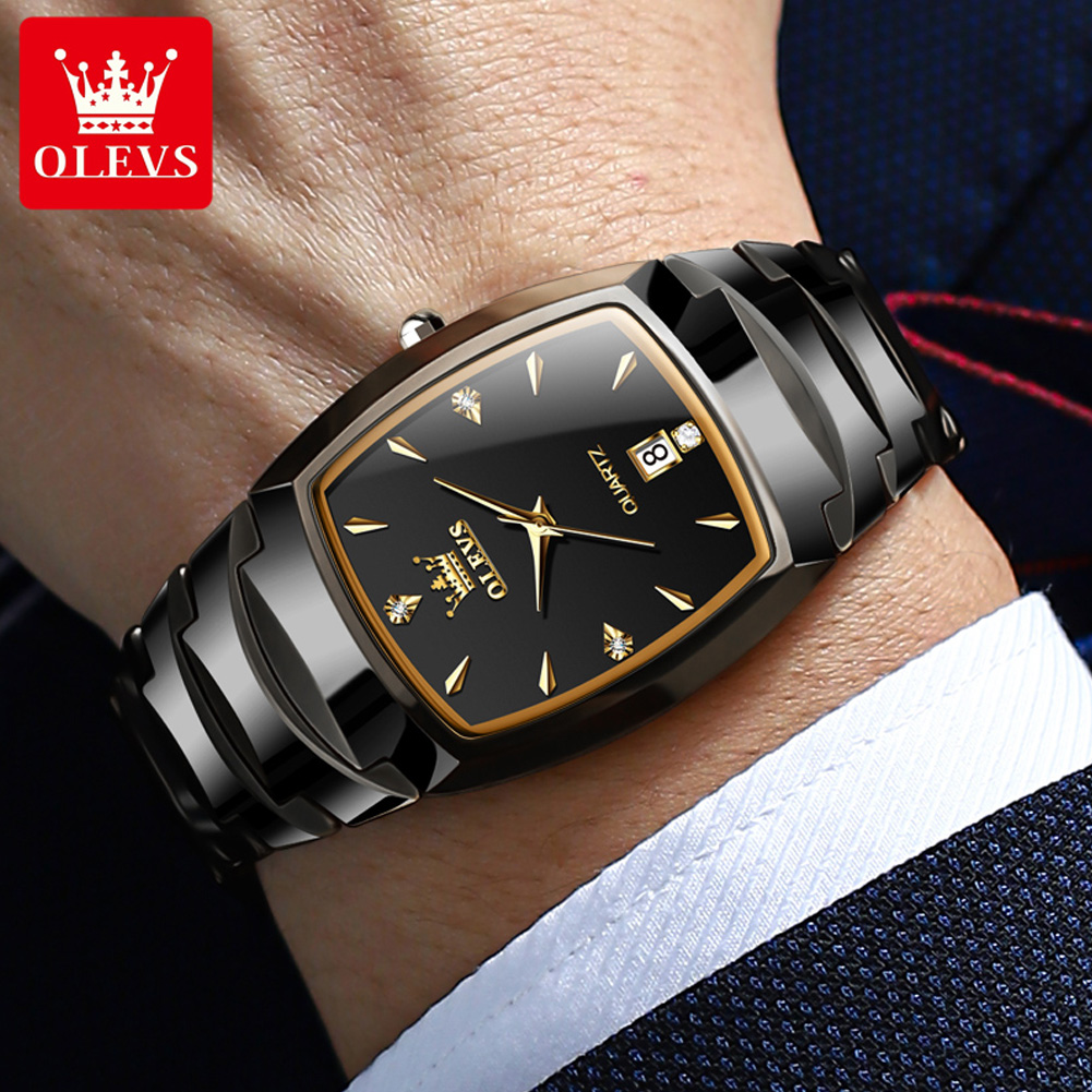 OLEVS 7006 고급 오리지널 남성용 시계 토노형  - Luxury Watch Grade 리뷰 및 가격