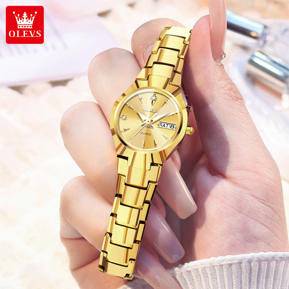 OLEVS 여성용 시계 8697 고급스럽고 우아한 쿼츠 - Luxury Watch And Bracelet 리뷰 및 가격