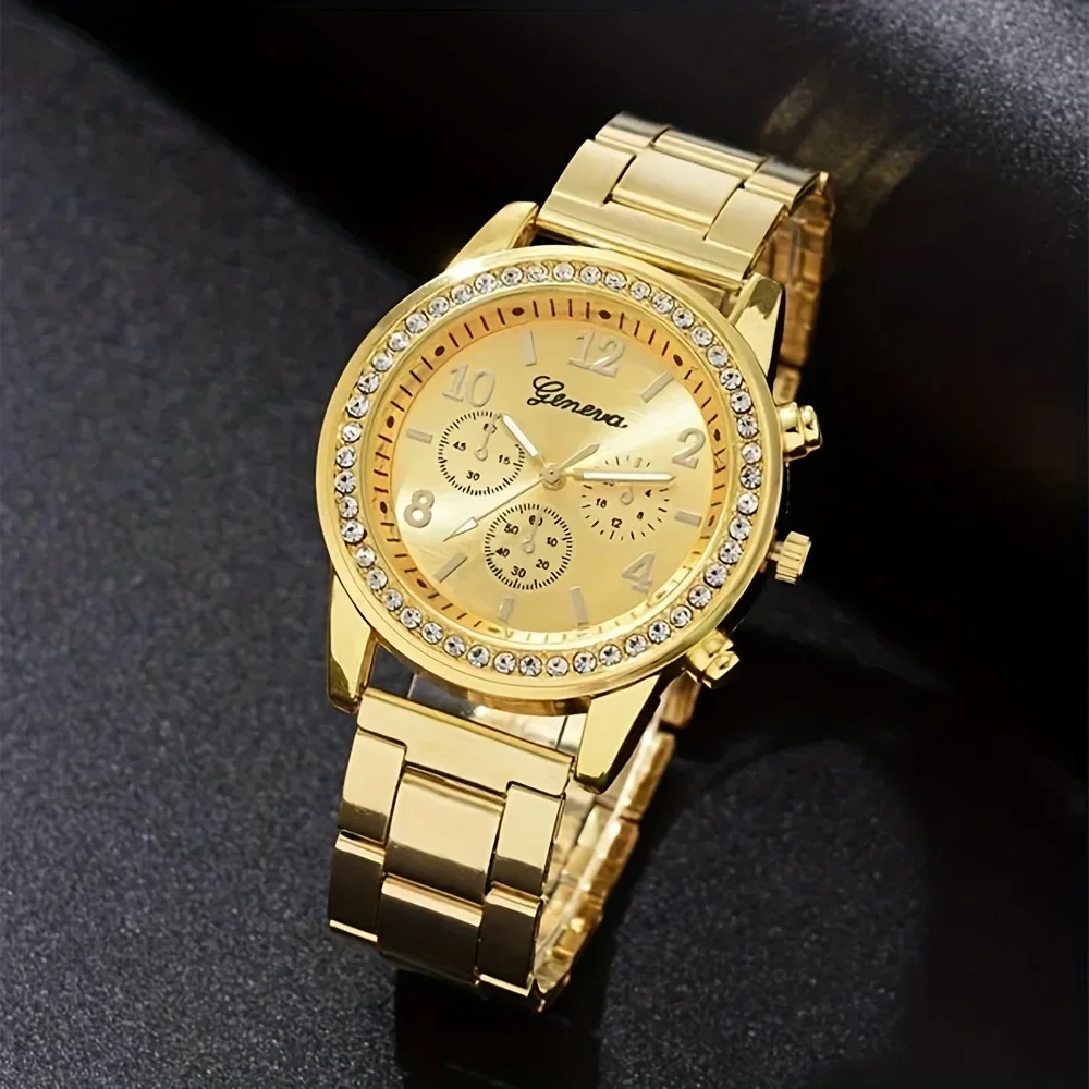 럭셔리 라인스톤 쿼츠 시계 패션 아날로그 파티 드레스  - Luxury Watch Gift For Her 리뷰 및 가격