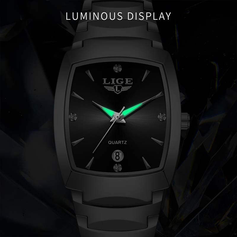 LIGE 시계 여성 비즈니스 럭셔리 숙녀 시계 여성 방 - Luxury Watch And Bracelet 리뷰 및 가격