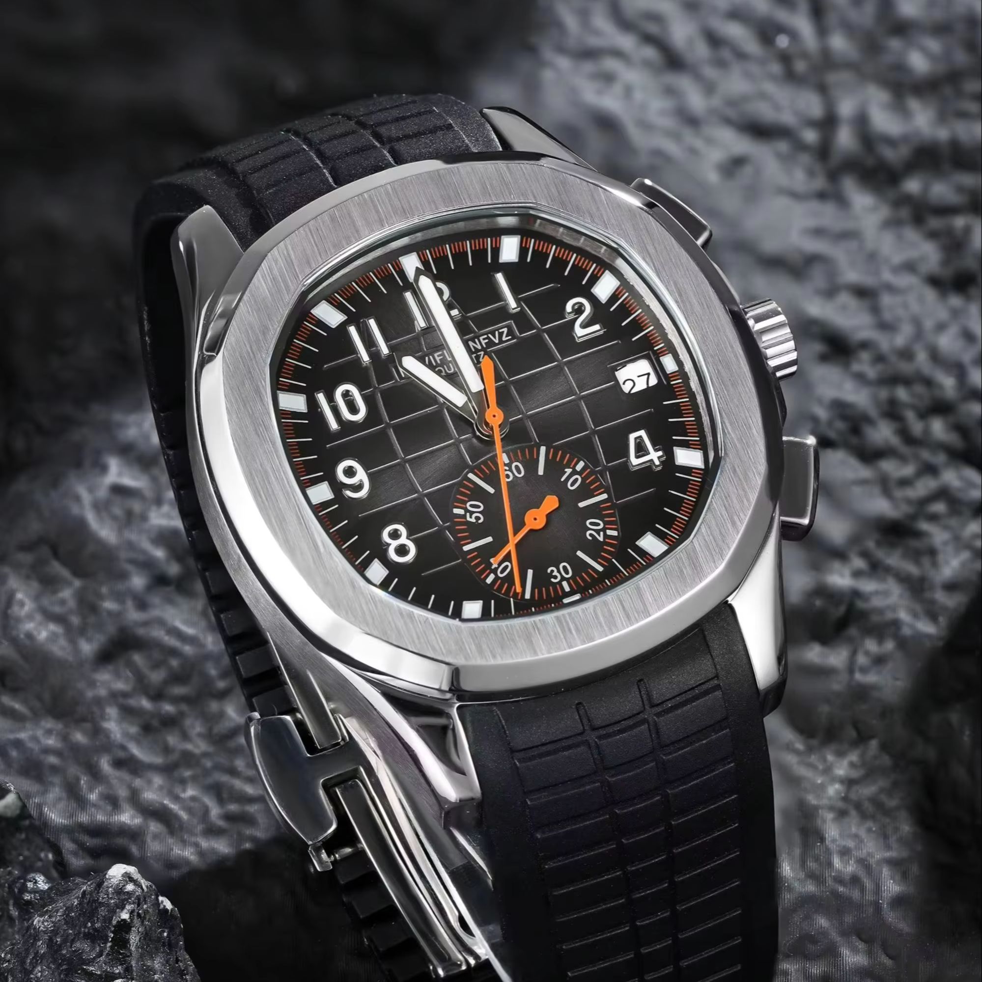 40MM 남성용 고급 시계 NAVIFLZ NFVZ 고품 - Luxury Watch Packaging Box 리뷰 및 가격
