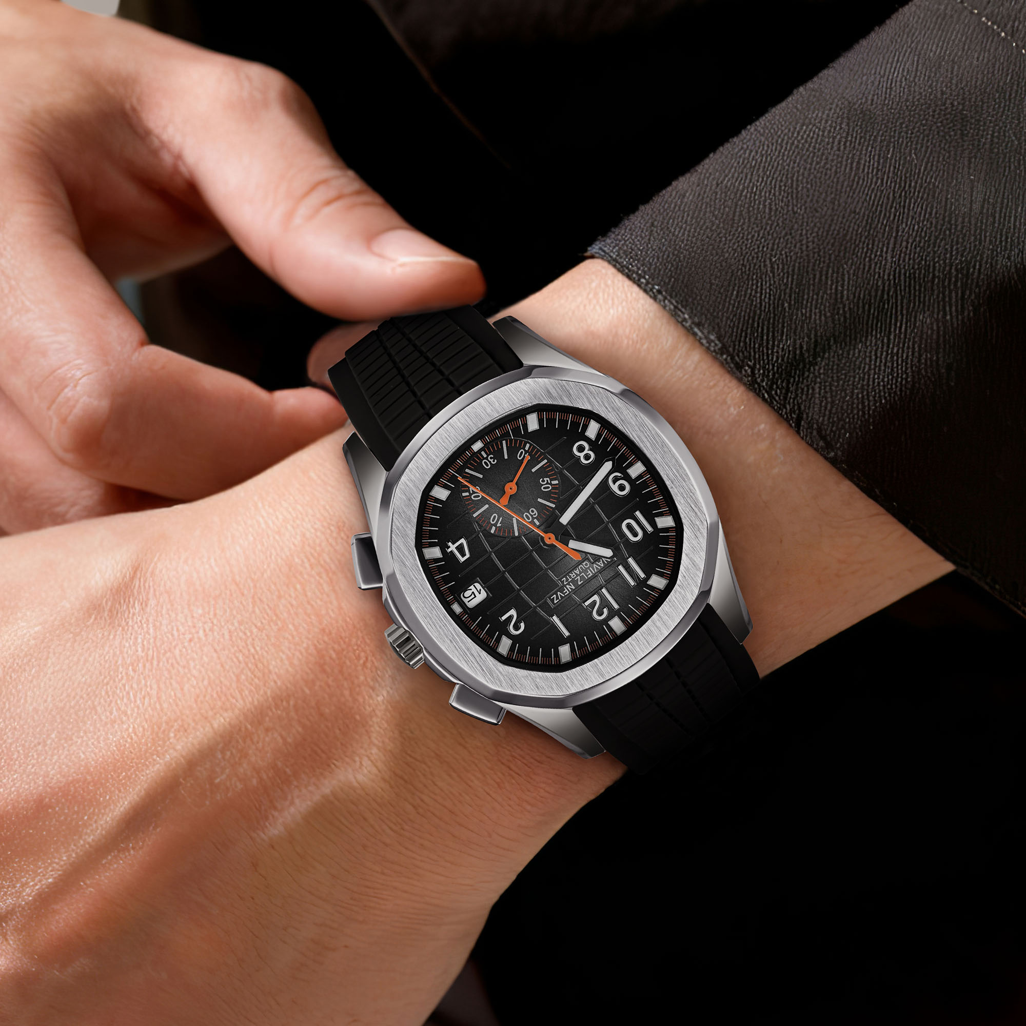 40MM 남성용 고급 시계 NAVIFLZ NFVZ 고품 - Luxury Watch Packaging Box 리뷰 및 가격