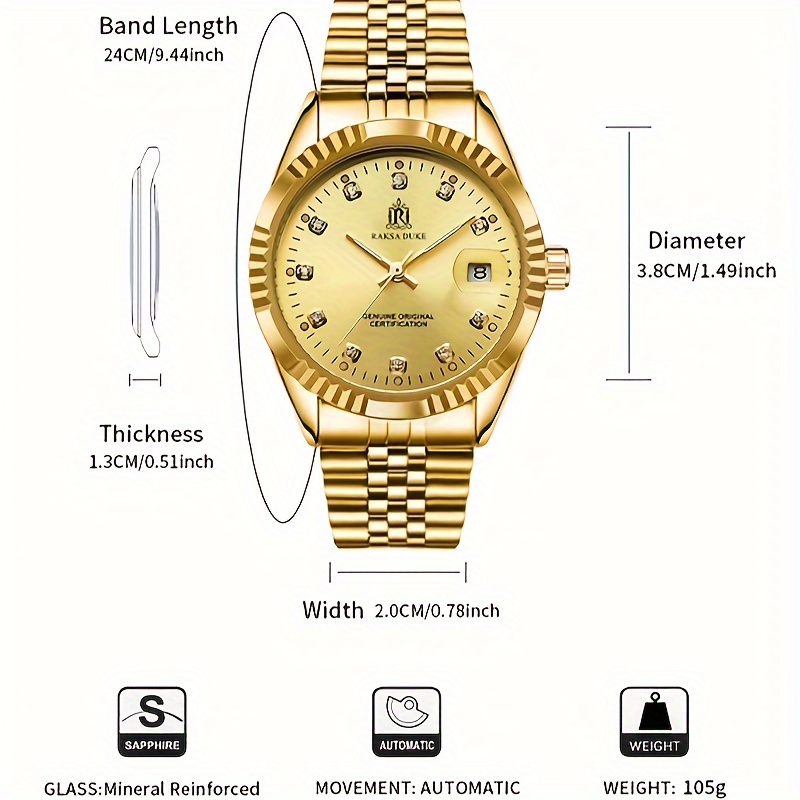 남성용 TEVISE 시계 자동 기계식 스테인레스 스틸  - Chronograph Flyback Watch 리뷰 및 가격
