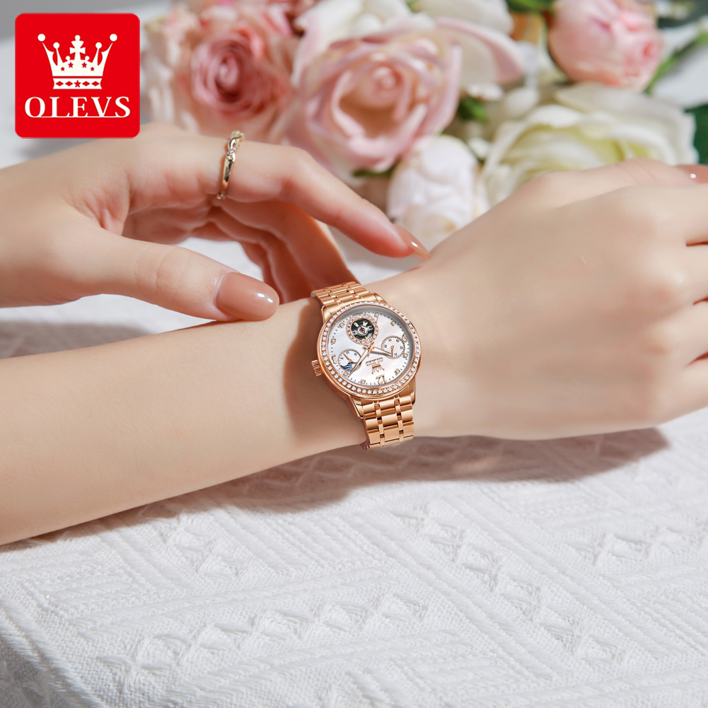 OLEVS 여성용 시계 최고급 브랜드 럭셔리 패션 고급 - Luxury Watch And Bracelet 리뷰 및 가격