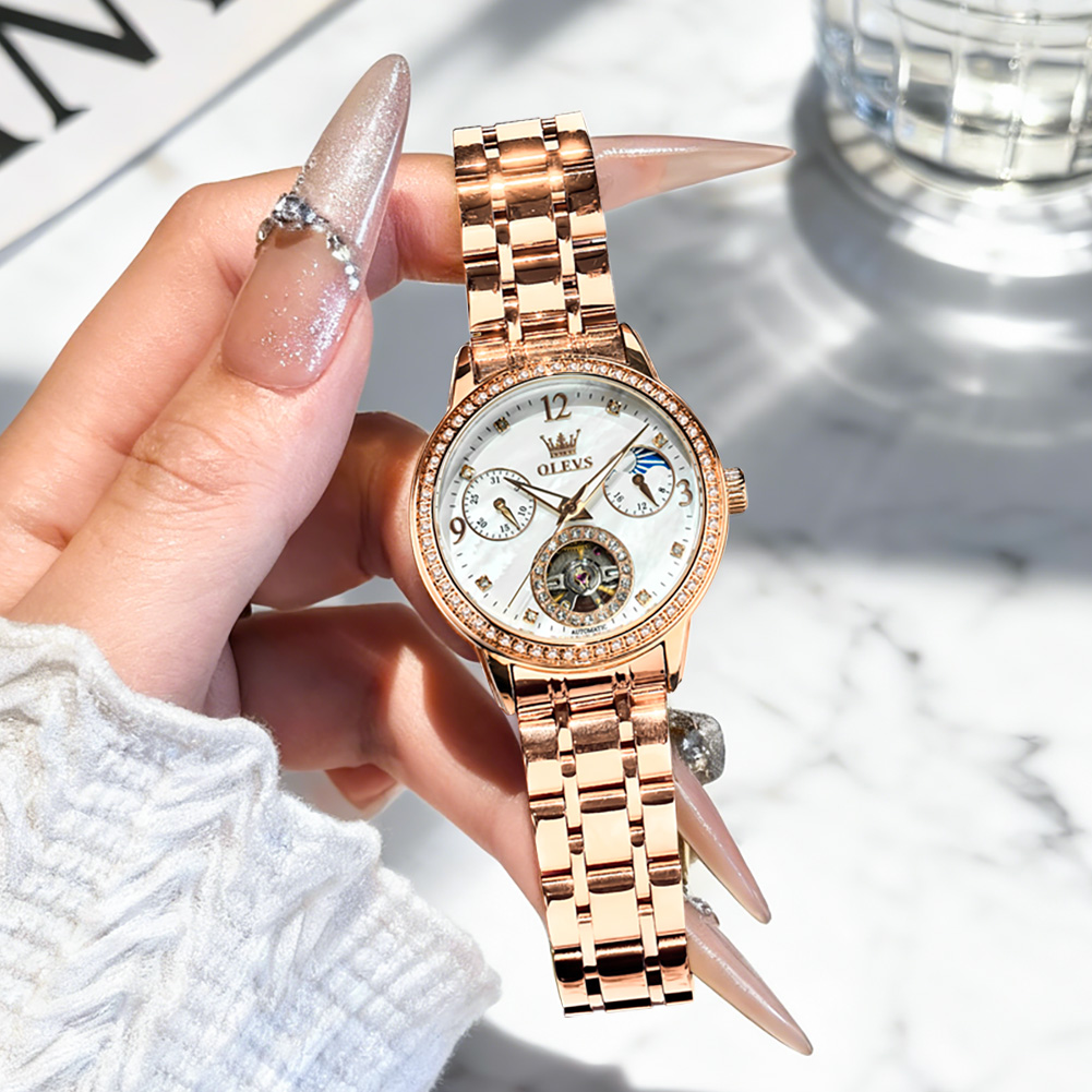 OLEVS 여성용 시계 최고급 브랜드 럭셔리 패션 고급 - Luxury Watch And Bracelet 리뷰 및 가격