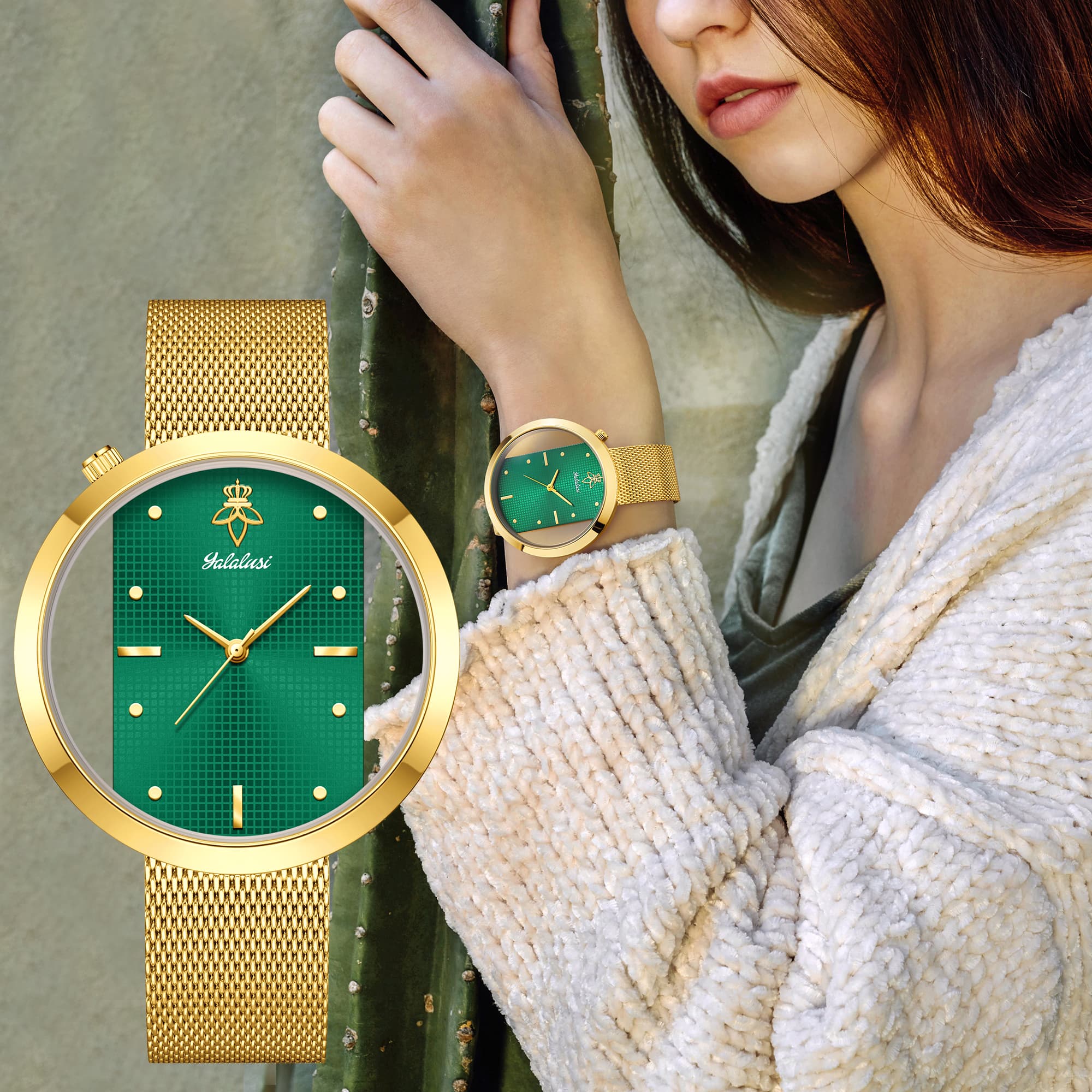 YaLaLuSi 패션 심플 골드 메쉬 여성용 시계 슬림 - Luxury Watch Gift For Her 리뷰 및 가격
