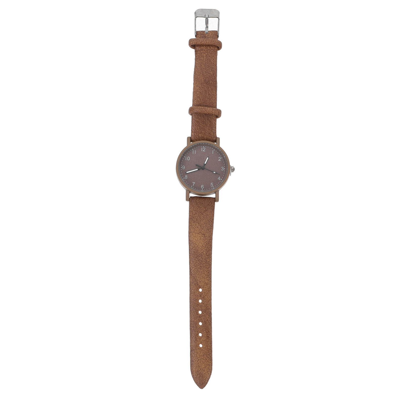 1Pcs 세련된 쿼츠 시계 여성 학생 브라운 페이스 슬 - Luxury Watch Gift For Her 리뷰 및 가격