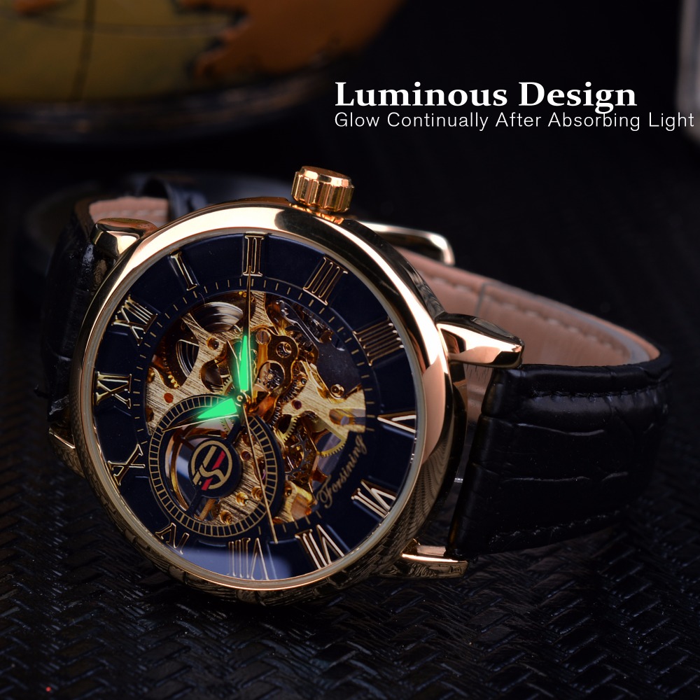 Forsining 남성용 3D 로고 디자인 할로우 각인 - Luxury Watch Packaging Box 리뷰 및 가격