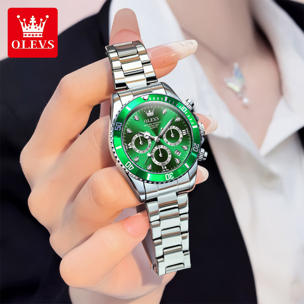 OLEVS 여성용 시계 5632 우아한 오리지널 쿼츠  - Luxury Watch And Bracelet 리뷰 및 가격
