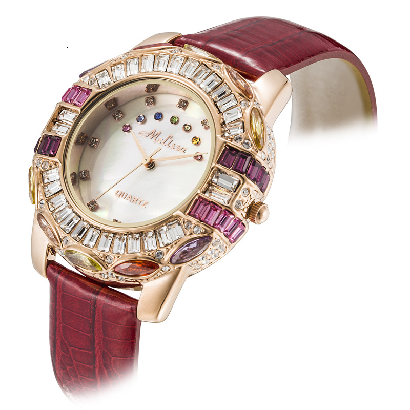 멜리사 사파이어 여성용 시계 럭셔리 일본 미요타 쿼츠  - Luxury Watch With Leather Strap 리뷰 및 가격
