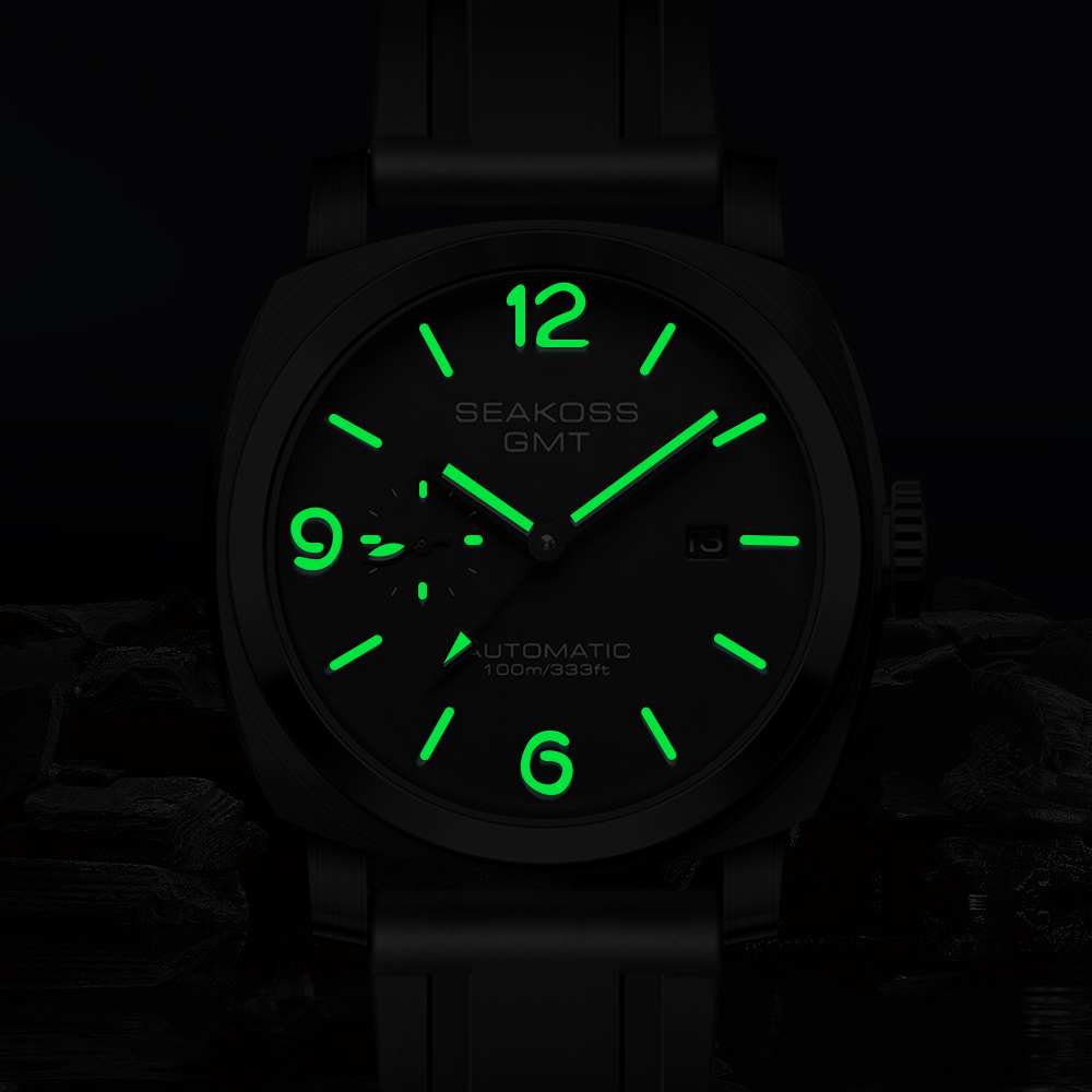 SEAKOSS 45mm 다이빙 GMT 시계 자동 기계식 - Chronograph Flyback Watch 리뷰 및 가격