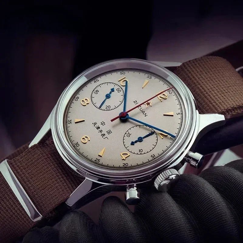 1963년 남성용 시계 1963년 파일럿 시계 42mm - Chronograph Flyback Watch 리뷰 및 가격