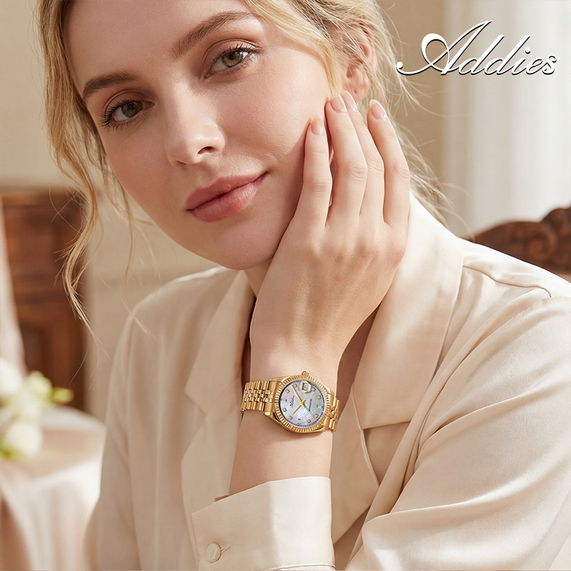 ADDIES 585 쿼츠 여성용 시계 사파이어 글라스  - Luxury Watch And Bracelet 리뷰 및 가격